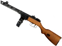 Puška AEG PPSH-41 Blowback Wood S&T