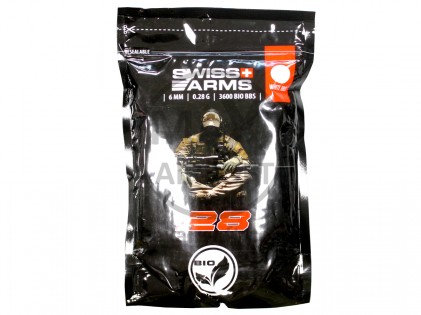 Swiss Arms BIO White BBs 0,28g 3600pcs