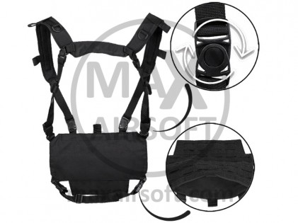 Mil-Tec Chest Rig Lightweight Black