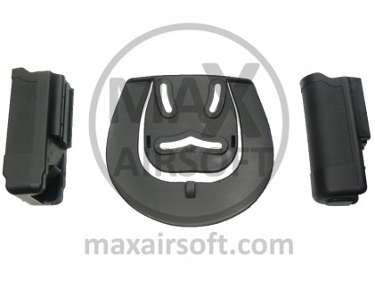 Serpa CQC Tactical Drop Leg Holster Accessories Black