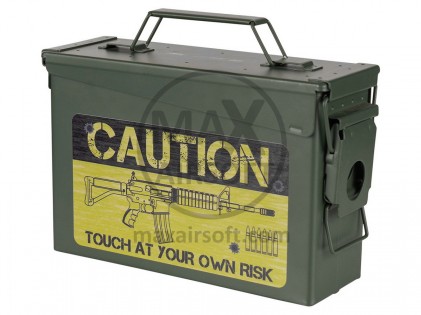 Ammo Box 7.62 200Rnd Caution