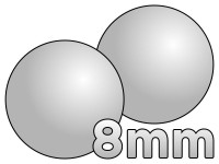 8mm Kroglice